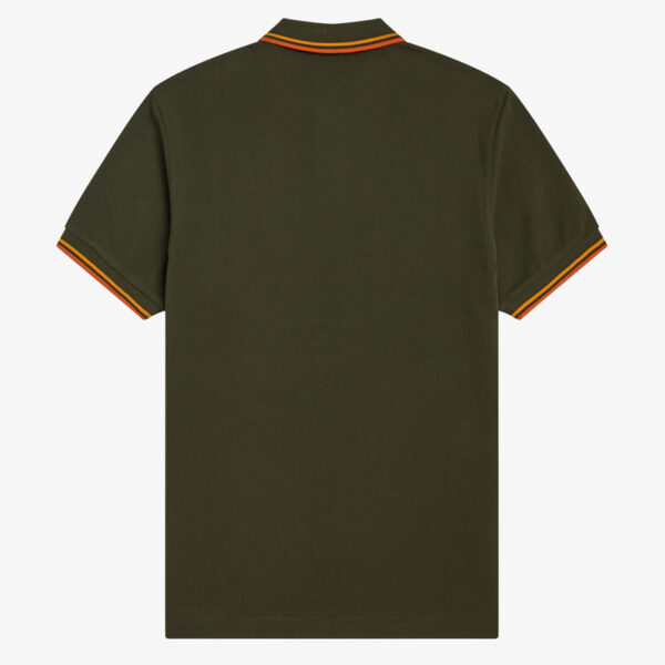 FRED PERRY, POLO, HUNTING GREEN