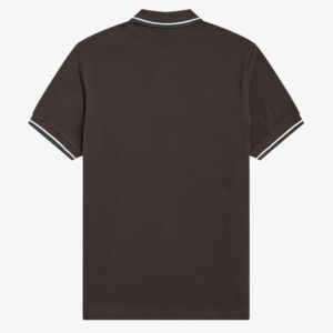 FRED PERRY, POLO, LIQUERICE BROWN