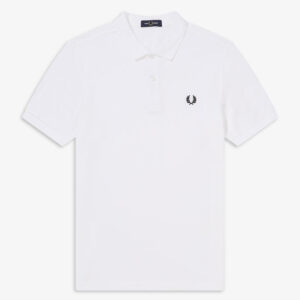 FRED PERRY, POLO, WHITE