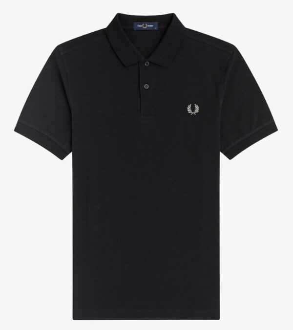 FRED PERRY, POLO, BLACK