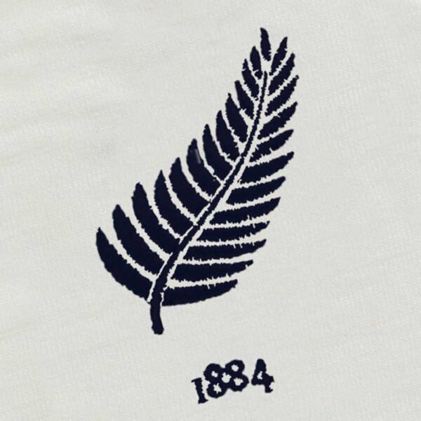New Zealand 1884 Rugby Shirt, Away Shirt Weiss