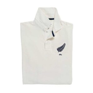 New Zealand 1884 Rugby Shirt, Away Shirt Weiss