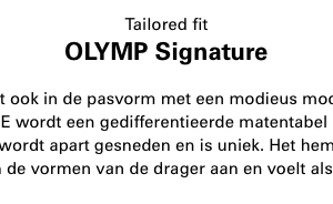 Olymp Signature weiß Struktur