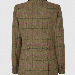 Tweed Damenjacke Louise Jacke – Pink Karo