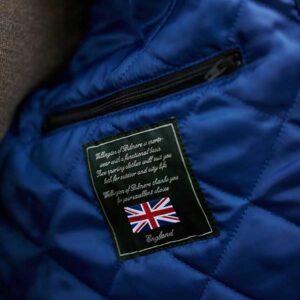 Wellington Waterafstotende Wax jas, blauw