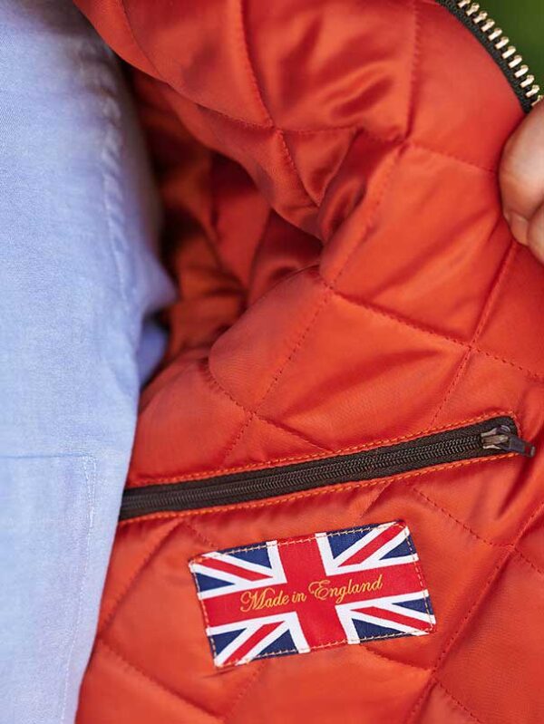 Wellington Water Resistant Wax Jacket, grün