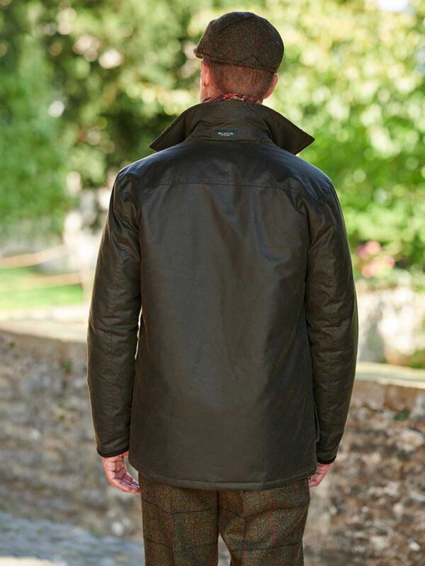 Wellington Water Resistant Wax Jacket, grün