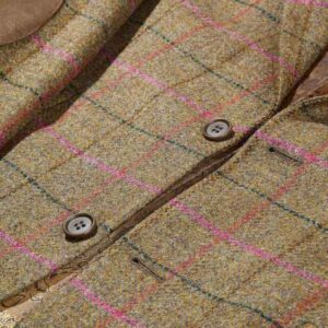 Tweed Sakko Grün/Rosa Yorkshire Tweed