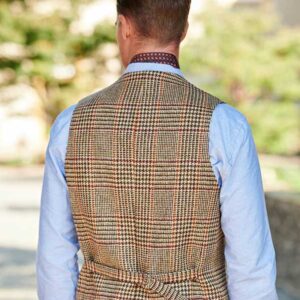 Harris Tweed Vestje met revers 625