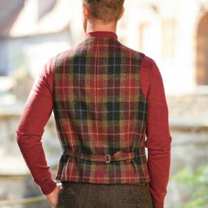 Harris Tweed Vestje met revers 655