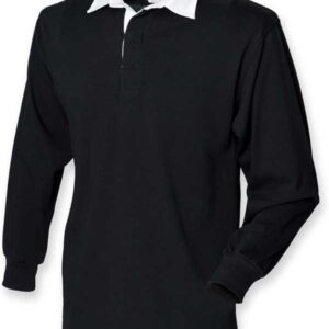 Classic Rugby Shirt, zwart