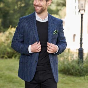 Harris Tweed Sakko ''London'' Im Scottish Check
