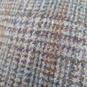 Harris Tweed Hose Mr Miller Greystone Overcheck