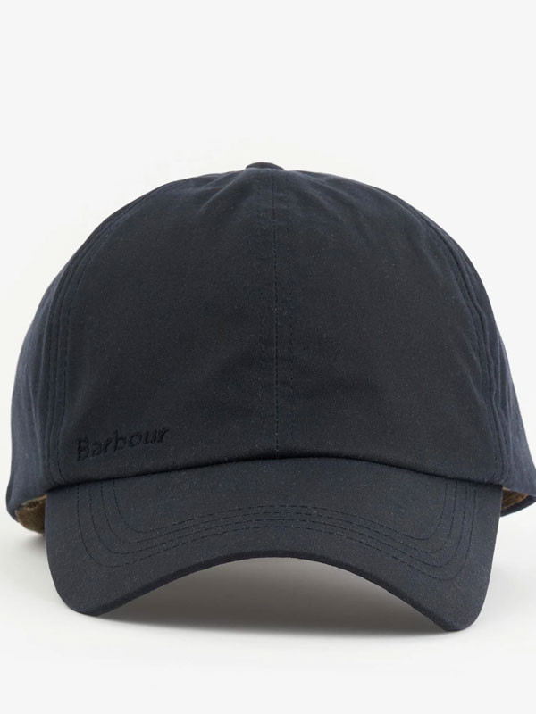 Barbour Sport Cap Wax Navy