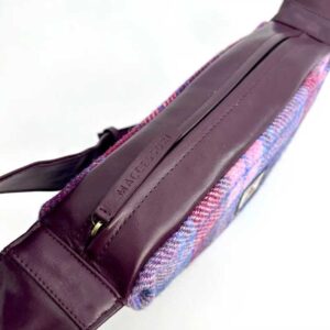 Harris Tweed Umhängetasche in Pastellrosa