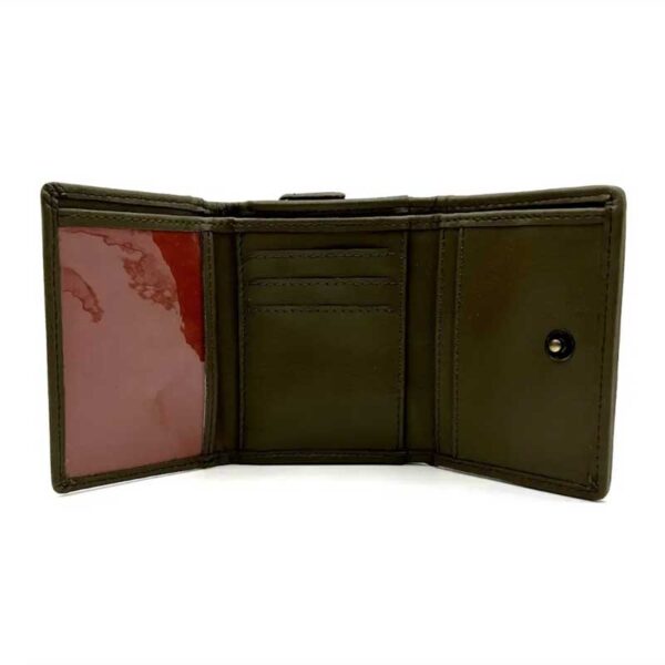 Harris Tweed Trifold Geldbörse, Ahorn