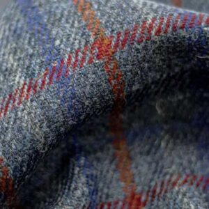 Harris Tweed Weste ''Wales'' In Royal Check