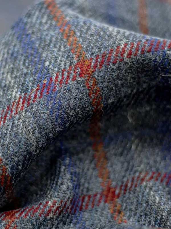 Harris Tweed Weste ''Wales'' In Royal Check