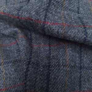 Harris Tweed Sakko ''London'' In Anthra Check