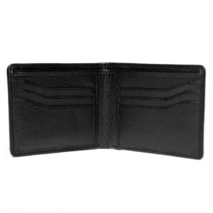 Harris Tweed Bifold Geldbörse in Blau-Karo