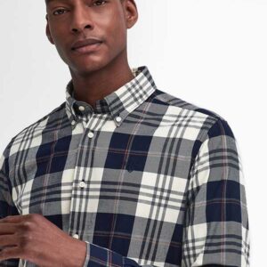 Barbour Hemd Blau Check
