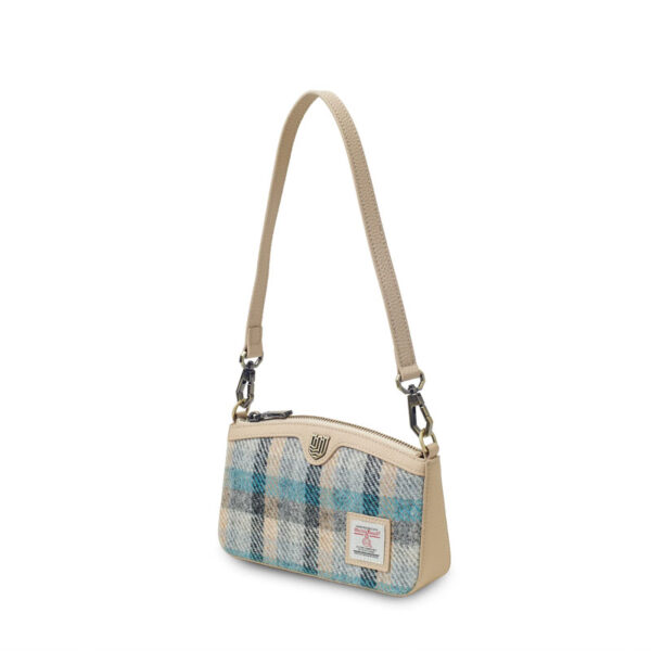 Harris Tweed Schultertasche, The Ailsa, Islander Check