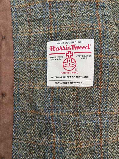 Harris Tweed Jack Overshirt - Grün