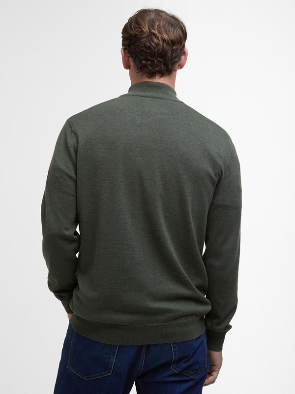 Barbour Pullover Bayfield Half-Zip Olive