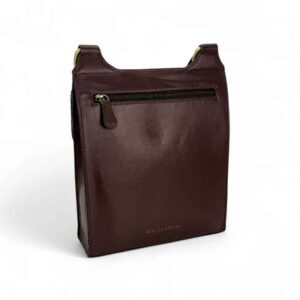 Harris Tweed Satchel Bag in Country Green