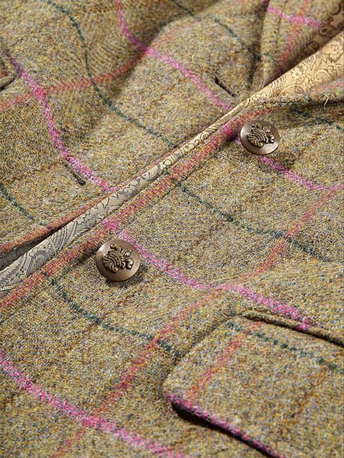 Pippa Pink Green Check