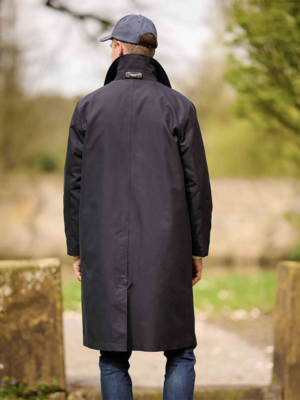 Wellington klassische Herrenmantel „Finchester All Season“ Navy