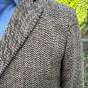 Harris Tweed Blazermantel “Barney” Für Herren In Country Herringbone