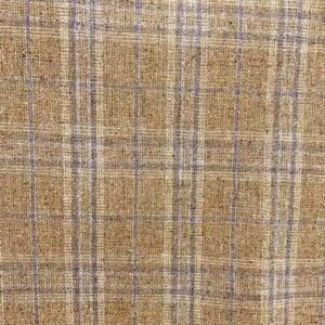 Sommersakko Im Beige Blauem Glencheck Aus Seide