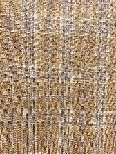 Sommersakko Im Beige Blauem Glencheck Aus Seide