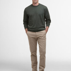 Barbour Pullover Bayfield Rundhalsausschnitt Olive