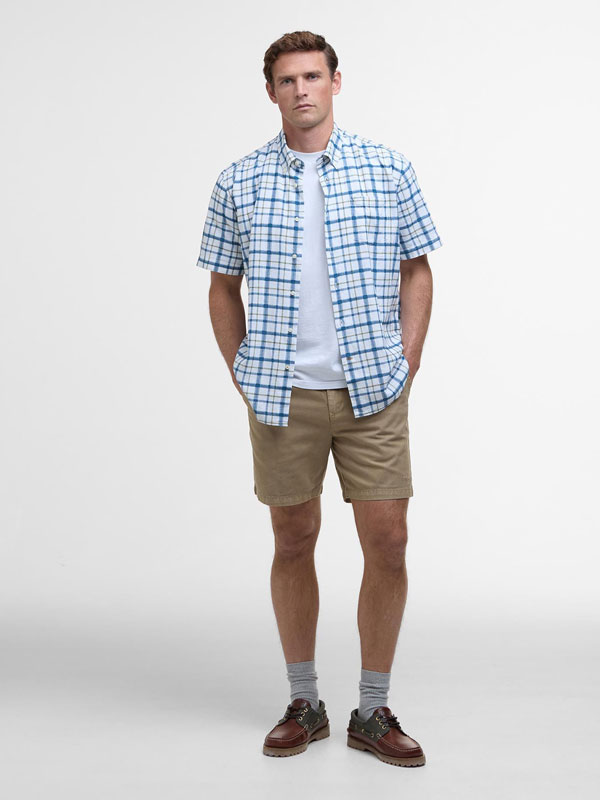 Barbour Hemd Kurz Arm
