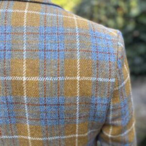 Harris Tweed Sakko ''London'' Im Amber Check