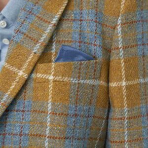 Harris Tweed Damen Sakko Ocre Check