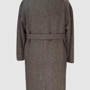 Harris Tweed Raglan-Mantel, Braun
