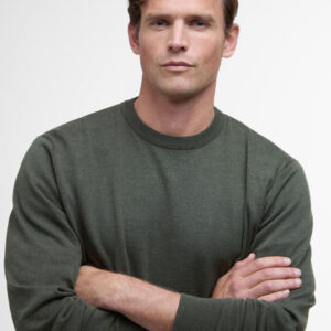 Barbour Pullover Bayfield Rundhalsausschnitt Olive