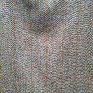 Bleistiftrock Aus Harris Tweed In Light Green