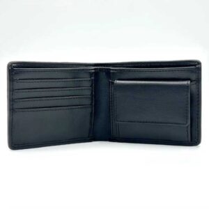 Harris Tweed Bifold Münzgeldbörse in Blau