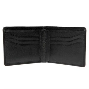 Harris Tweed Bifold-Geldbörse in Safran