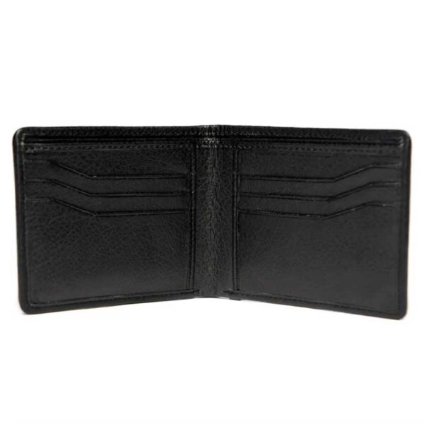 Harris Tweed Bifold-Geldbörse in Safran