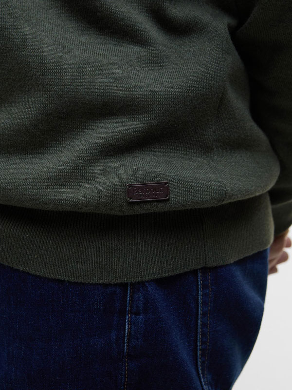 Barbour Pullover Bayfield Half-Zip Olive