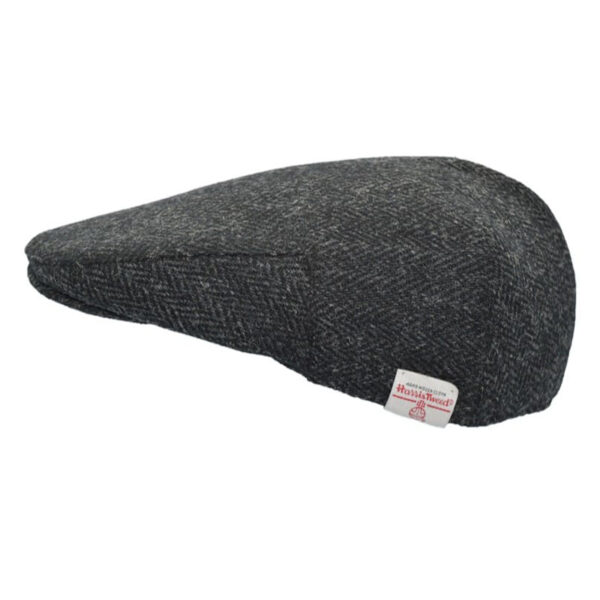 Flat Cap Harris Tweed Oakmoor Gun Metal