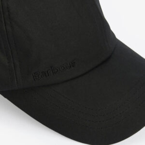 Barbour Sport Cap Wax Black