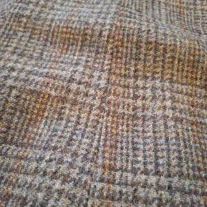 Harris Tweed Hose Mr Miller Greystone Overcheck