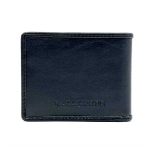 Harris Tweed Bifold Münzgeldbörse in Blau-kariert