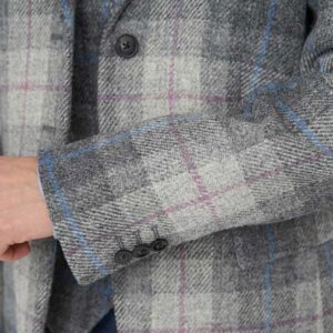 Harris Tweed Damenjacke Ladiesclub im Queen-Karo-Muster